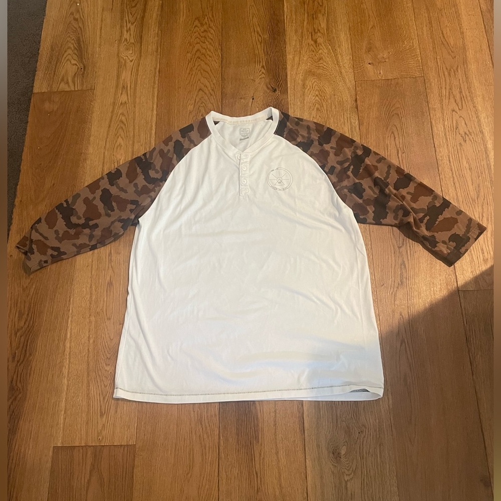 Nike Dri Fit, 🩵3/4 camo sleeve, xxl